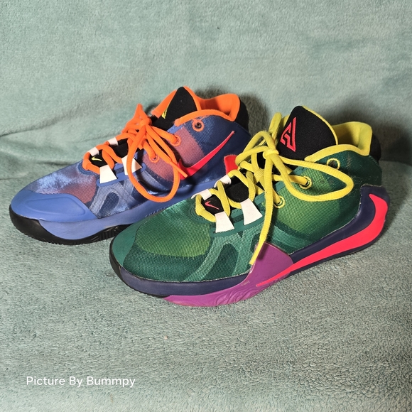 Nike Zoom Freak 1 "What The" basketball shoes. Youth Size 5.5 - Picture 2 of 14